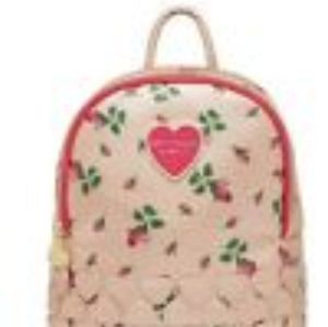 🐑Betsey Johnson Heart Pink Floral Shoulder Bag